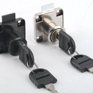 Office desk drawer lock