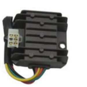 FXD125 rectifier with 5 wires and male connector
