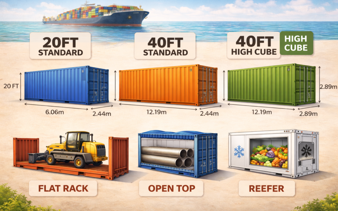 انواع الحاويات